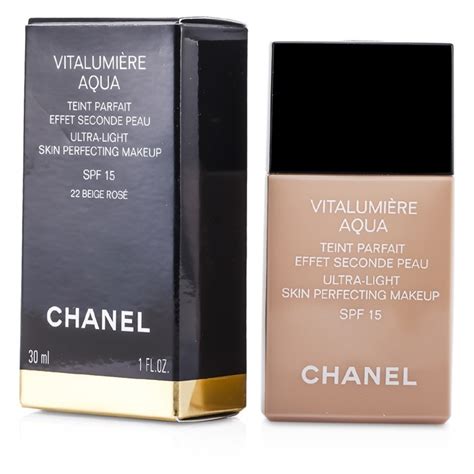 chanel vitalumiere aqua uk|Chanel vitalumiere aqua beige rose.